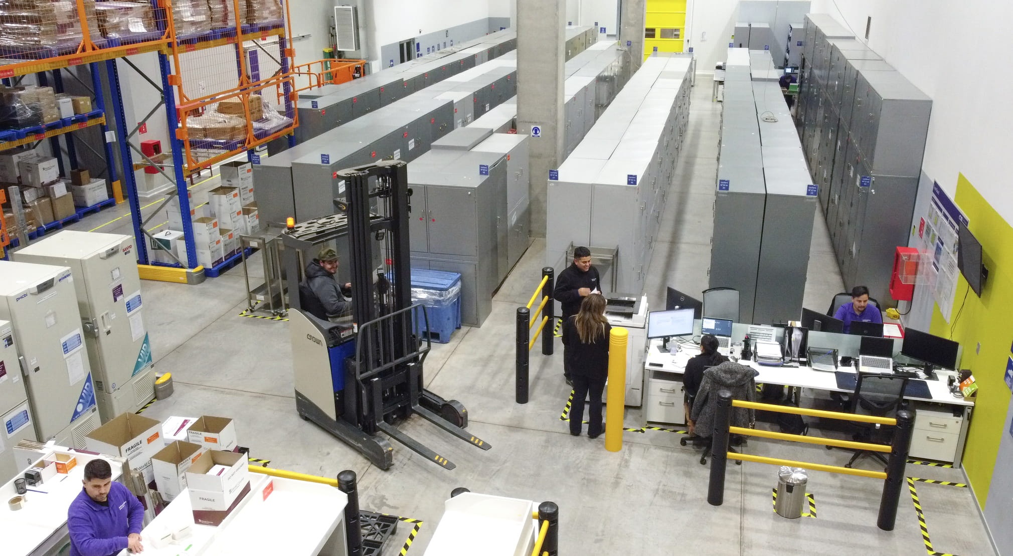 Intelligent warehouse management system